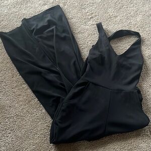 Black Jumpsuit w/ Cross Back